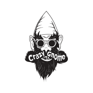 Crazy gnome logo